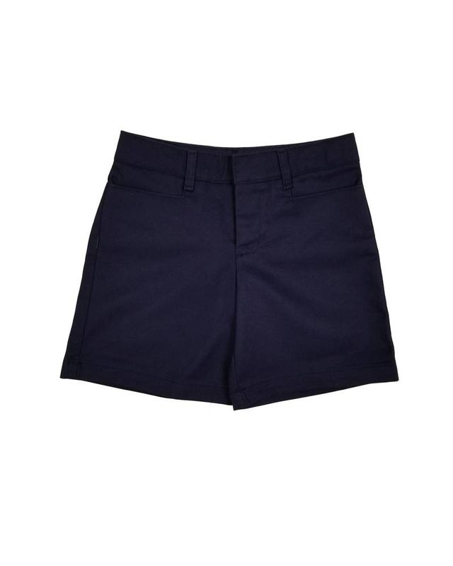 GIRL/LADIES FLAT FRONT SHORT NAVY 