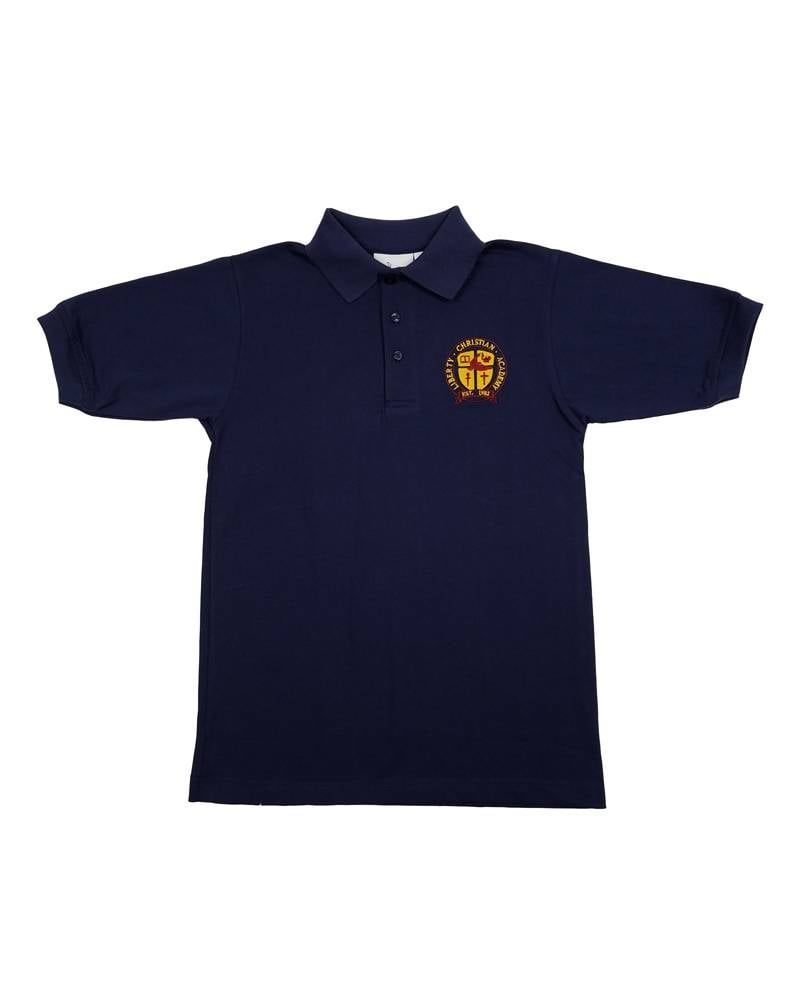 LIBERTY CHRISTIAN JERSEY SS POLO