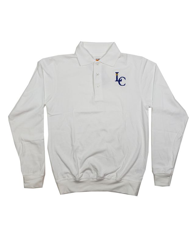 LEHMAN CATHOLIC LS BANDED BOTTOM POLO 