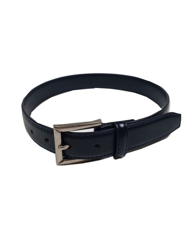 CLASSIC NAVY LEATHER BELT 