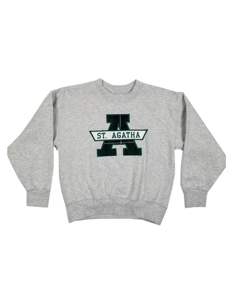 ST. AGATHA PLAID SWEATSHIRT