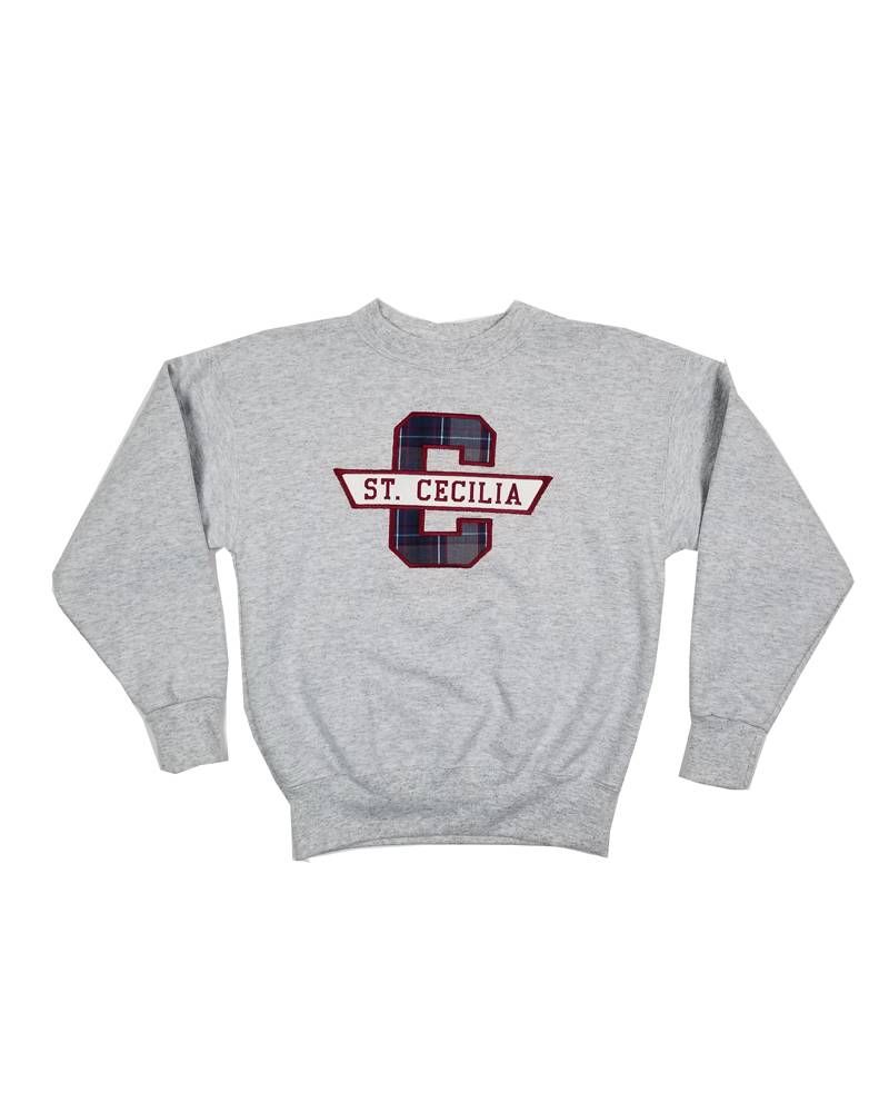 ST. CECILIA PLAID SWEATSHIRT