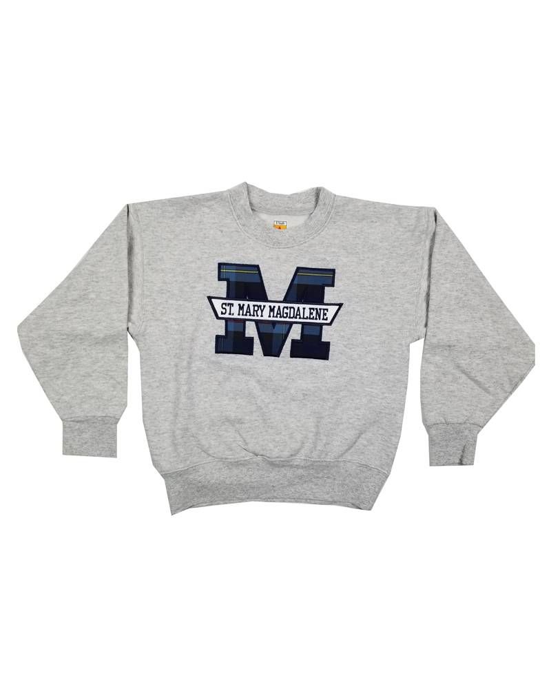 ST. MARY MAGDALENE - PLAID SWEATSHIRT