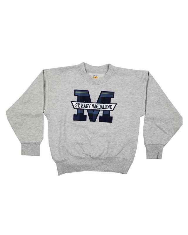 ST. MARY MAGDALENE - PLAID SWEATSHIRT