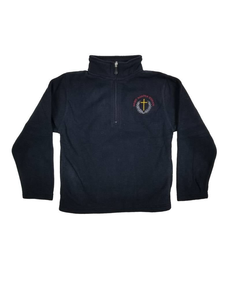 ST AGATHA 1/4 ZIP FLEECE