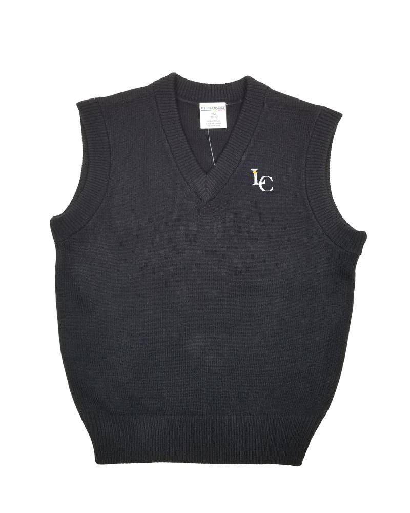 LEHMAN CATHOLIC V-NECK SWEATER VEST