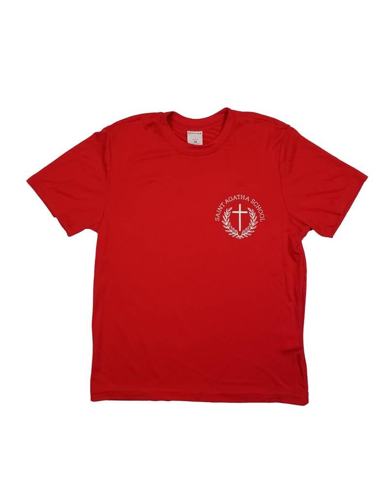 ST. AGATHA DRY FIT GYM T-SHIRT