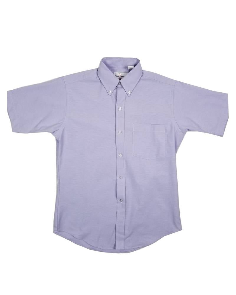 BOYS/MENS SS PURPLE OXFORDS