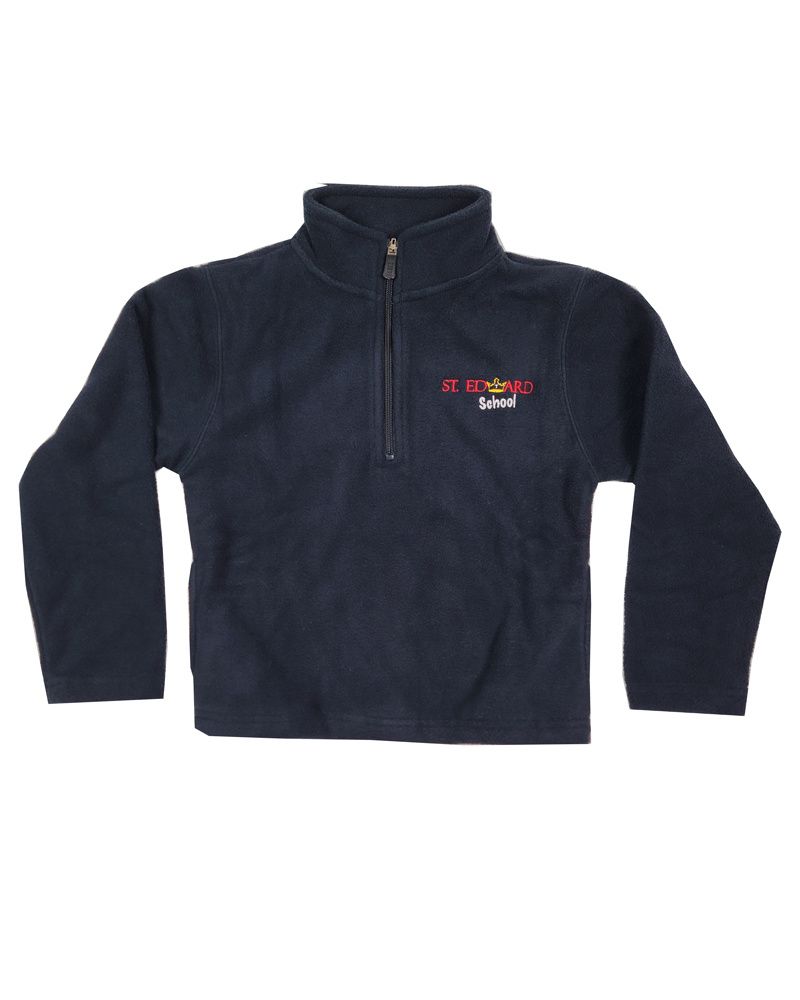 ST. EDWARD 1/4 ZIP  FLEECE