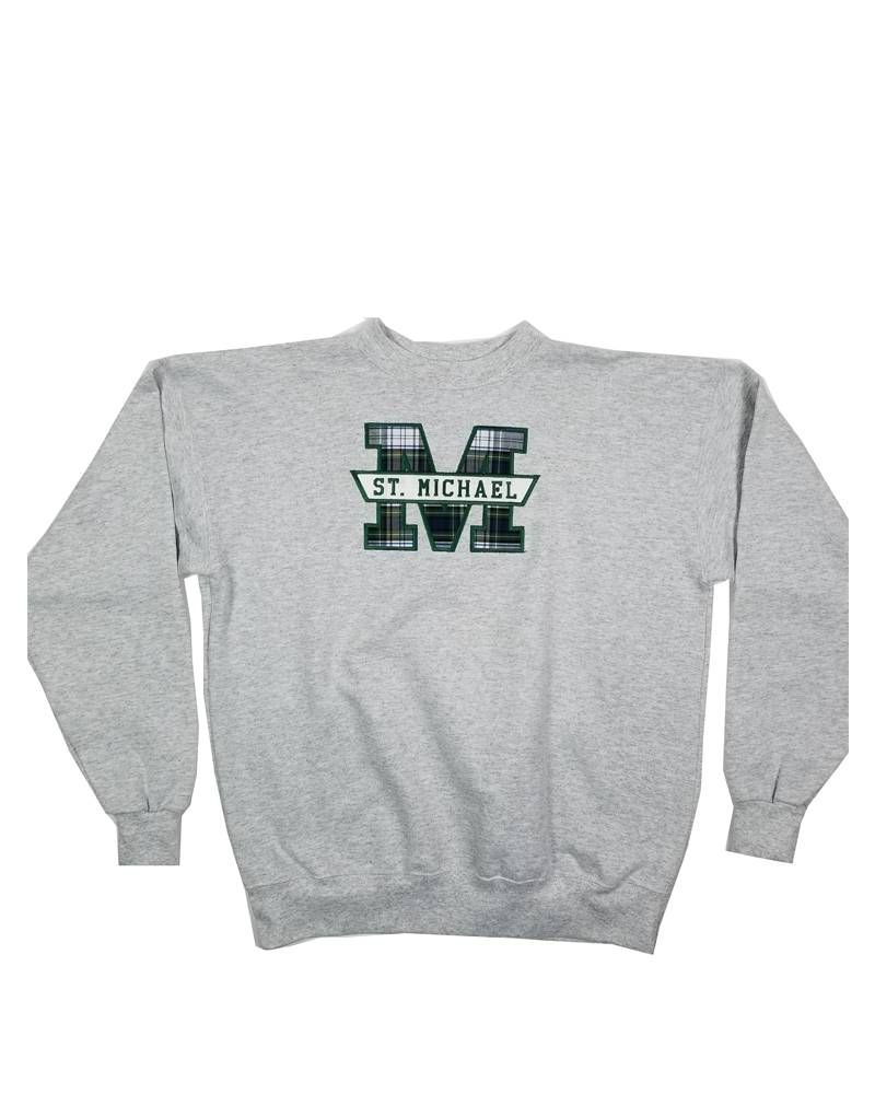 ST. MICHAEL PLAID SWEATSHIRT