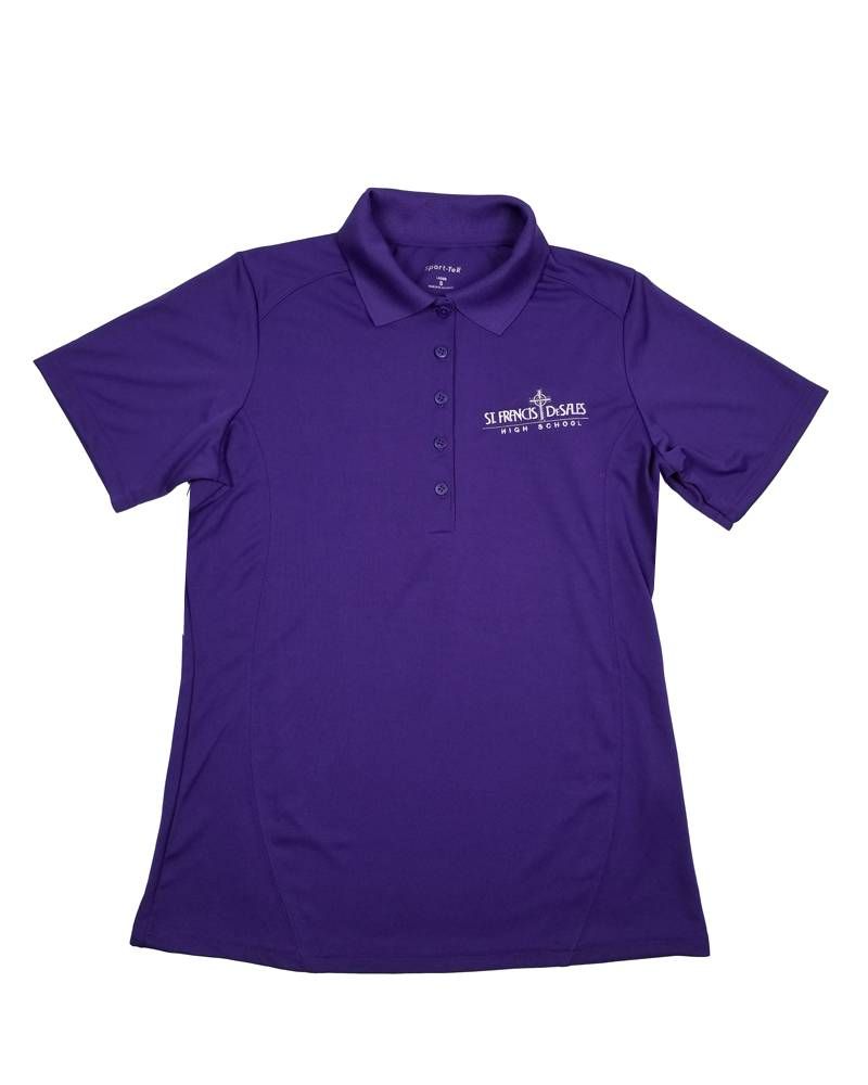 ST FRANCIS DESALES WOMEN'S DRY FIT POLO W/LOGO