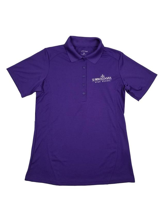 ST FRANCIS DESALES WOMEN'S DRY FIT POLO W/LOGO