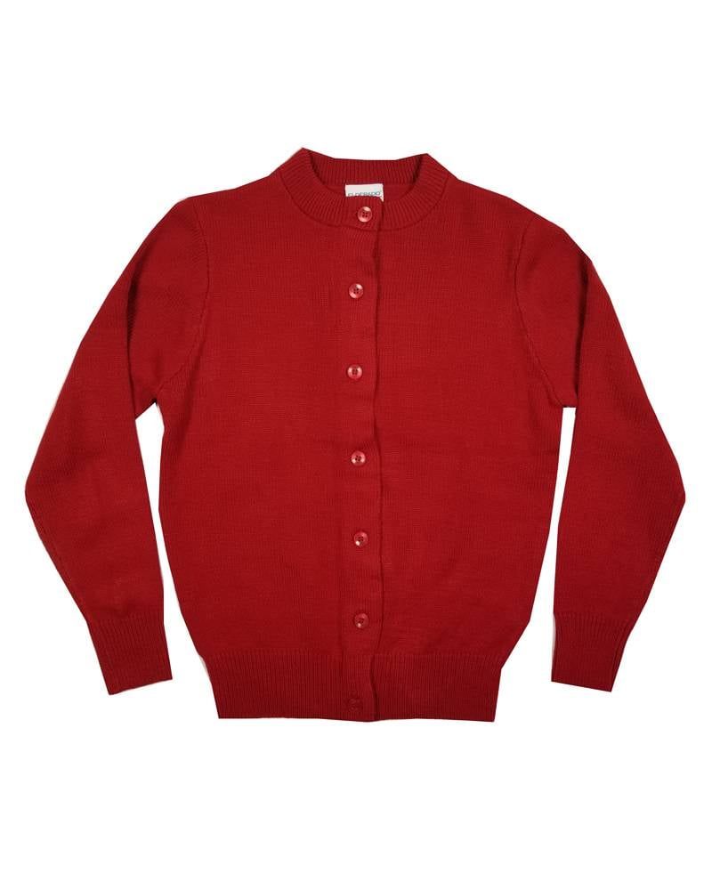 GIRLS CARDIGAN RED 