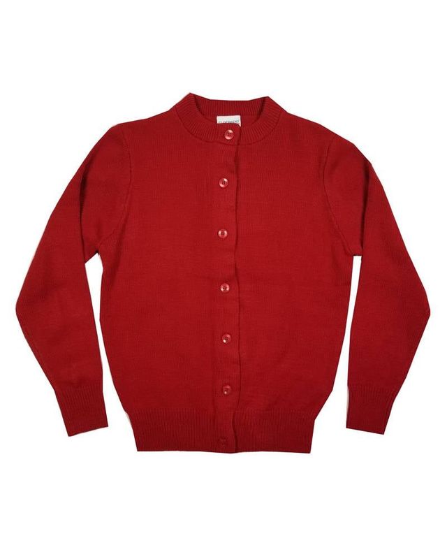 GIRLS CARDIGAN RED 
