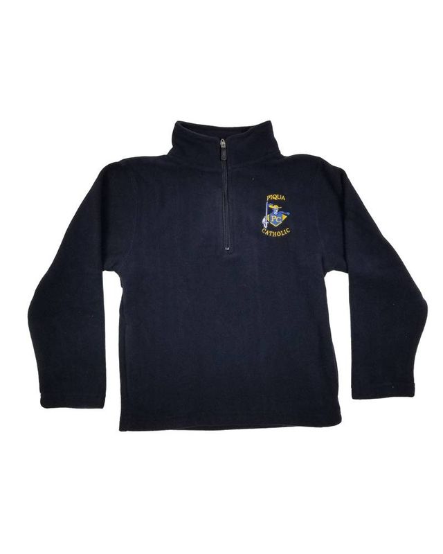 PIQUA CATHOLIC 1/4 ZIP FLEECE PULLOVER