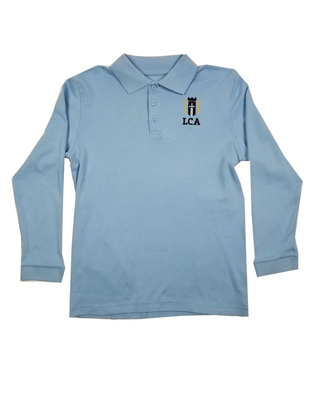 LEGACY CHRISTIAN PIQUE LS POLO