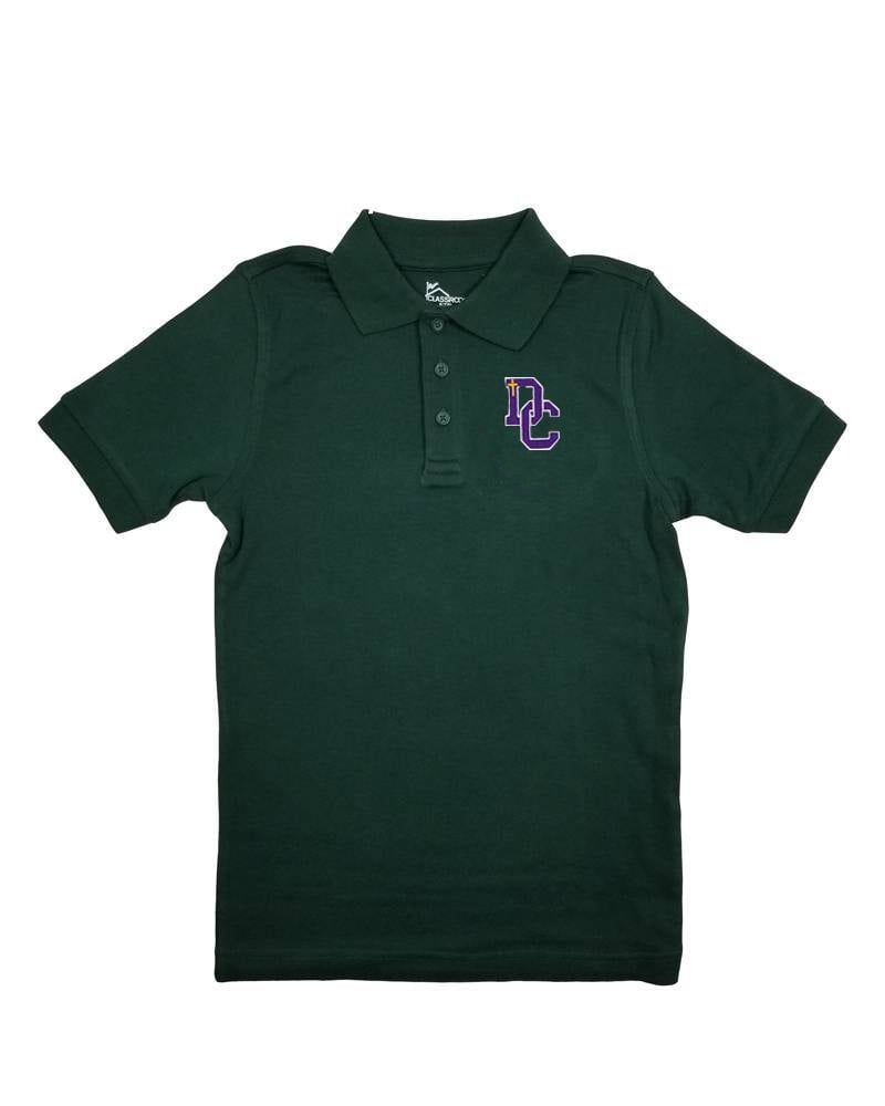 Dayton Christian Jersey SS Polo - Hunter