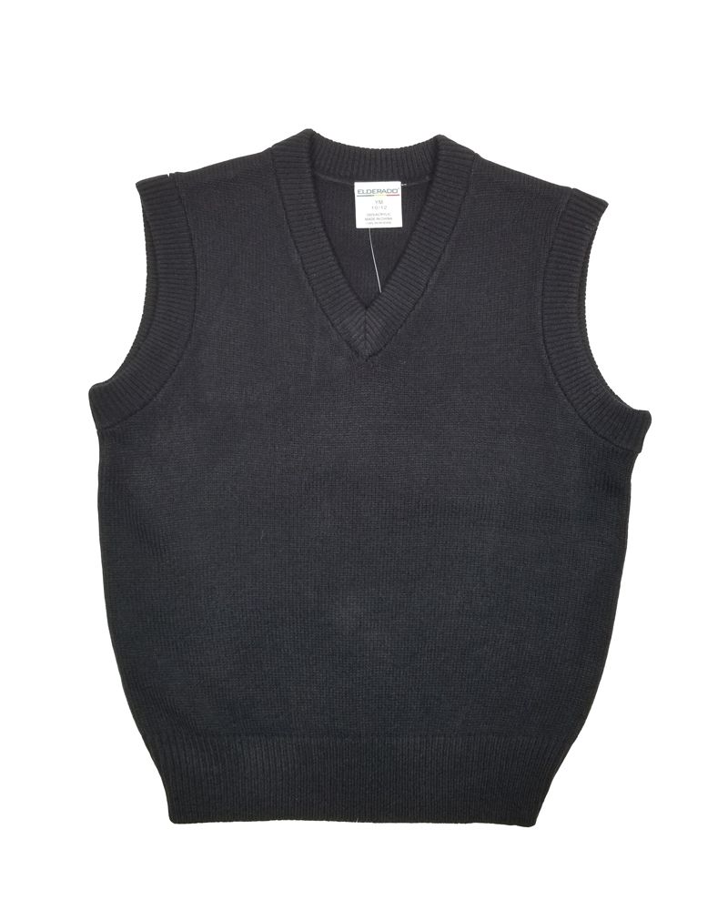 V/NECK SWEATER VEST NAVY