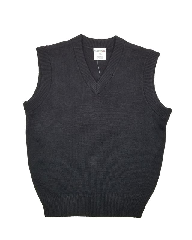 V/NECK SWEATER VEST NAVY
