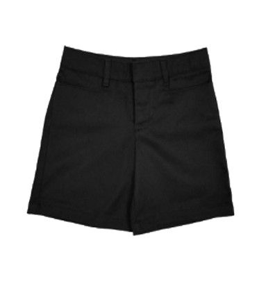 GIRL/LADIES FLAT FRONT SHORT BLACK 