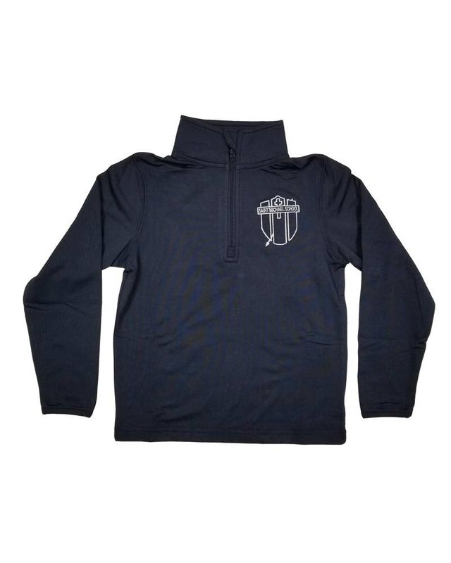 ST MICHAEL 1/4 ZIP PERFORMANCE PULLOVER 