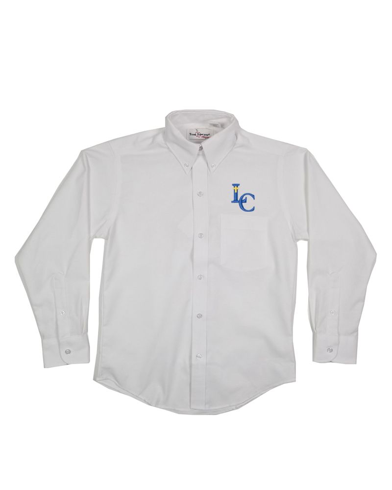 LEHMAN CATHOLIC MENS LONG SLEEVE OXFORD