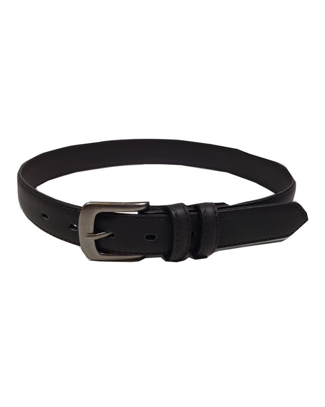 CLASSIC BLACK LEATHER BELT 