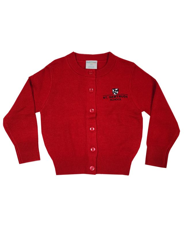 ST. GERTRUDE GIRLS CARDIGAN SWEATER