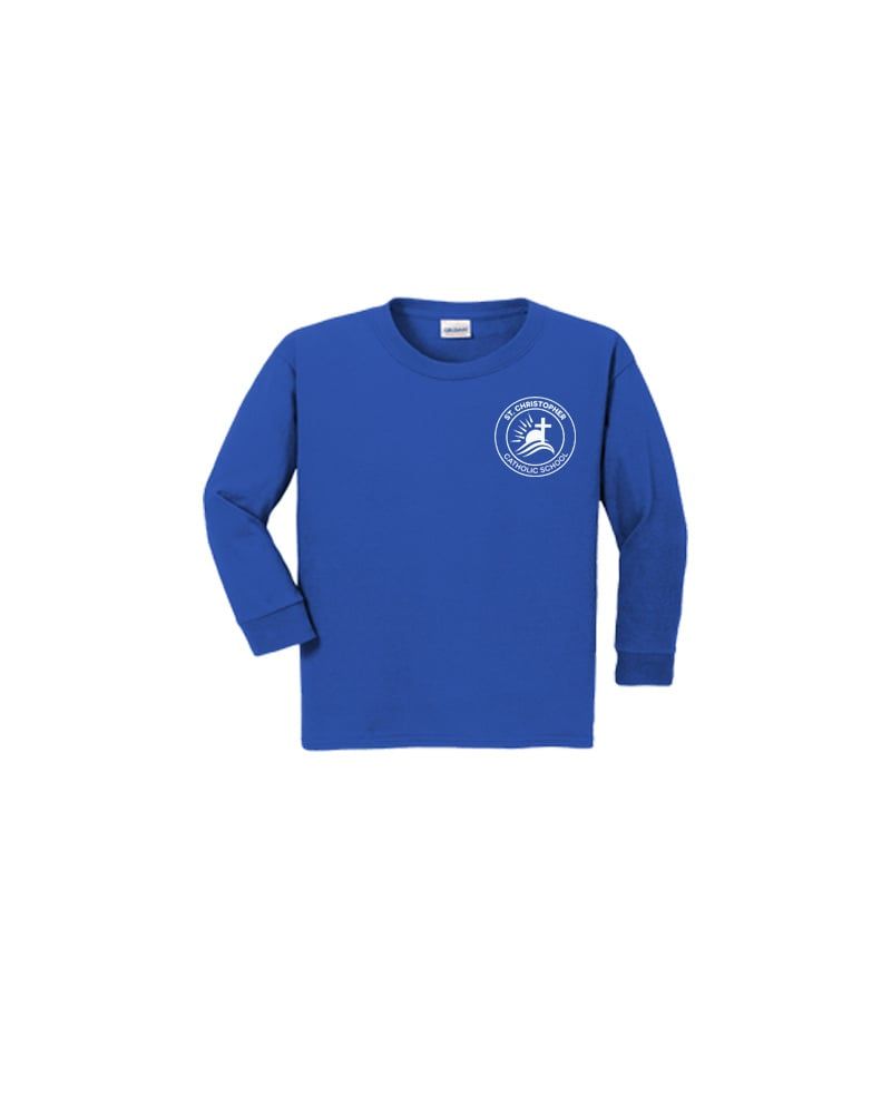 ST. CHRISTOPHER KINDERGARTEN LS GYM T-SHIRT GRANDVIEW