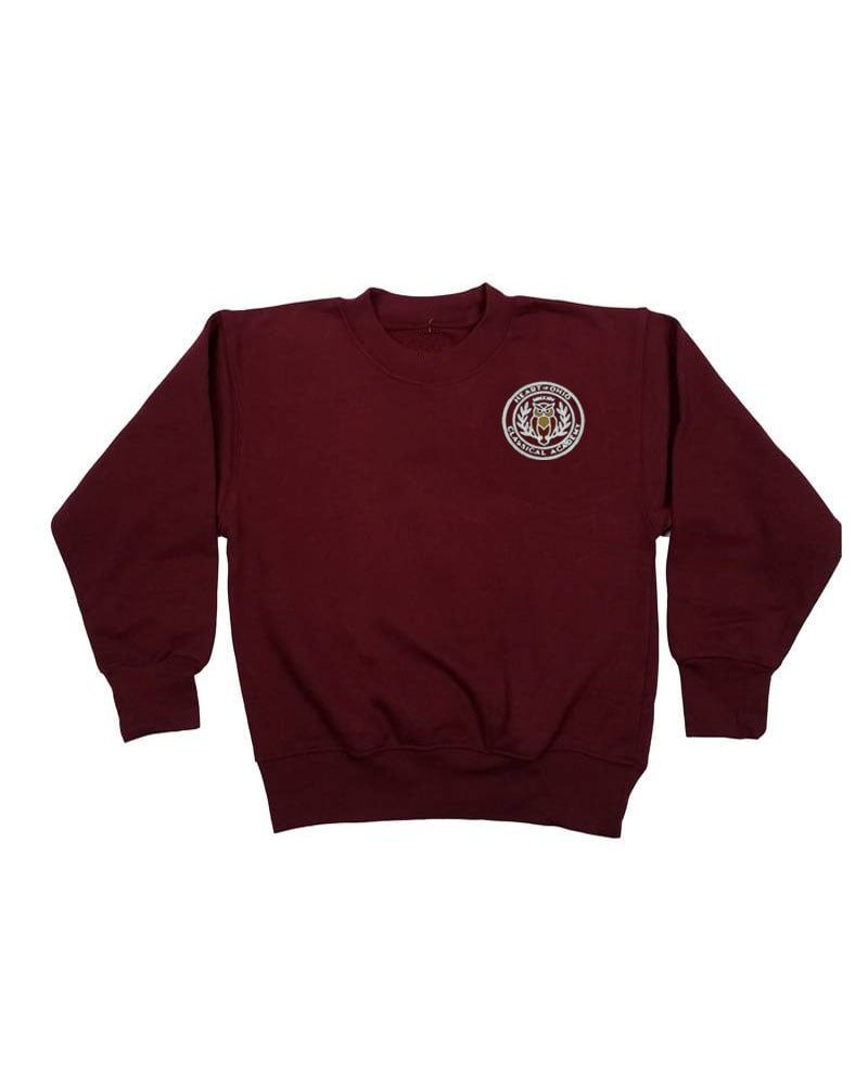 HEART OF OHIO SWEATSHIRT, Color: MAROON, Size: Youth XS