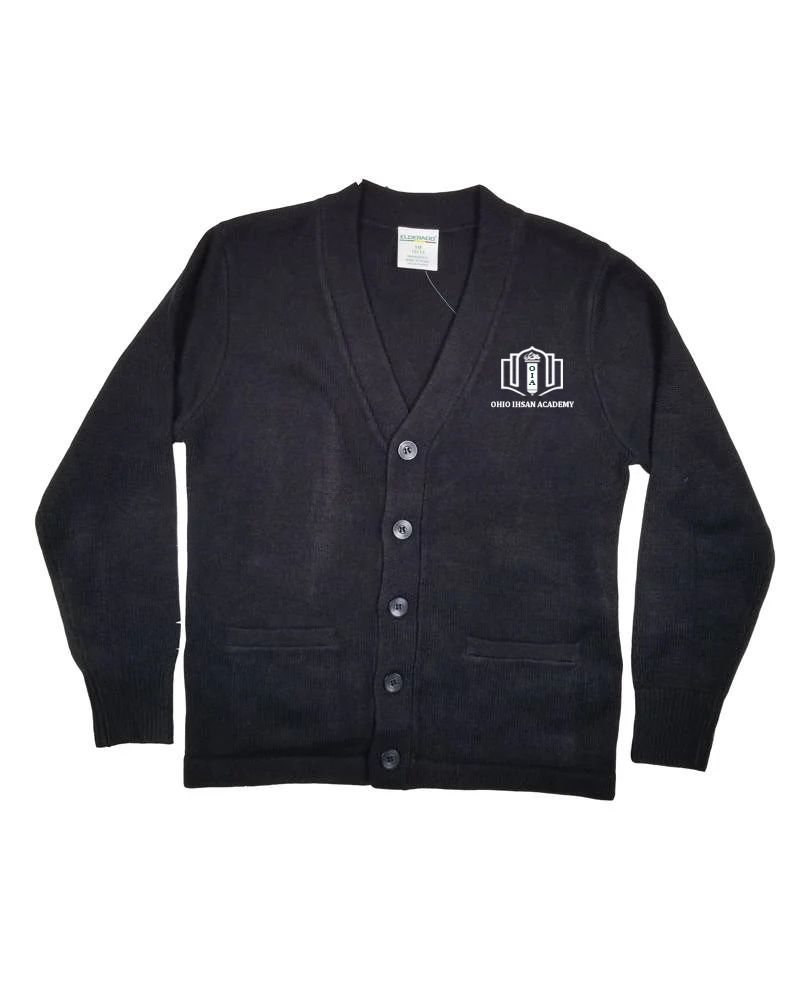 OHIO IHSAN ACADEMY  V-NECK CARDIGAN  