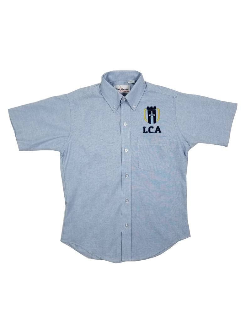 LEGACY BOYS/MENS SS OXFORDS, Color: BLU, Size: Youth 4