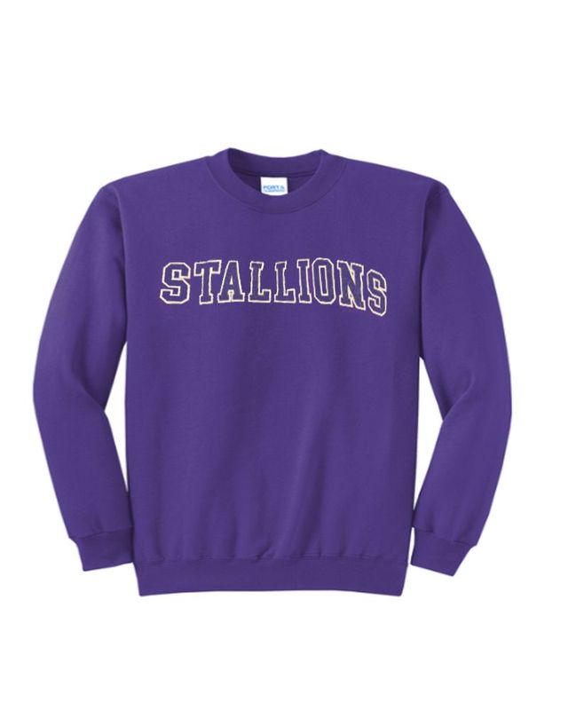 DESALES SPIRIT WEAR CREWNECK STALLION SWEATSHIRT