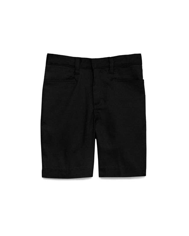 CLASSROOM GIRLS FLAT FRONT SHORT BLK