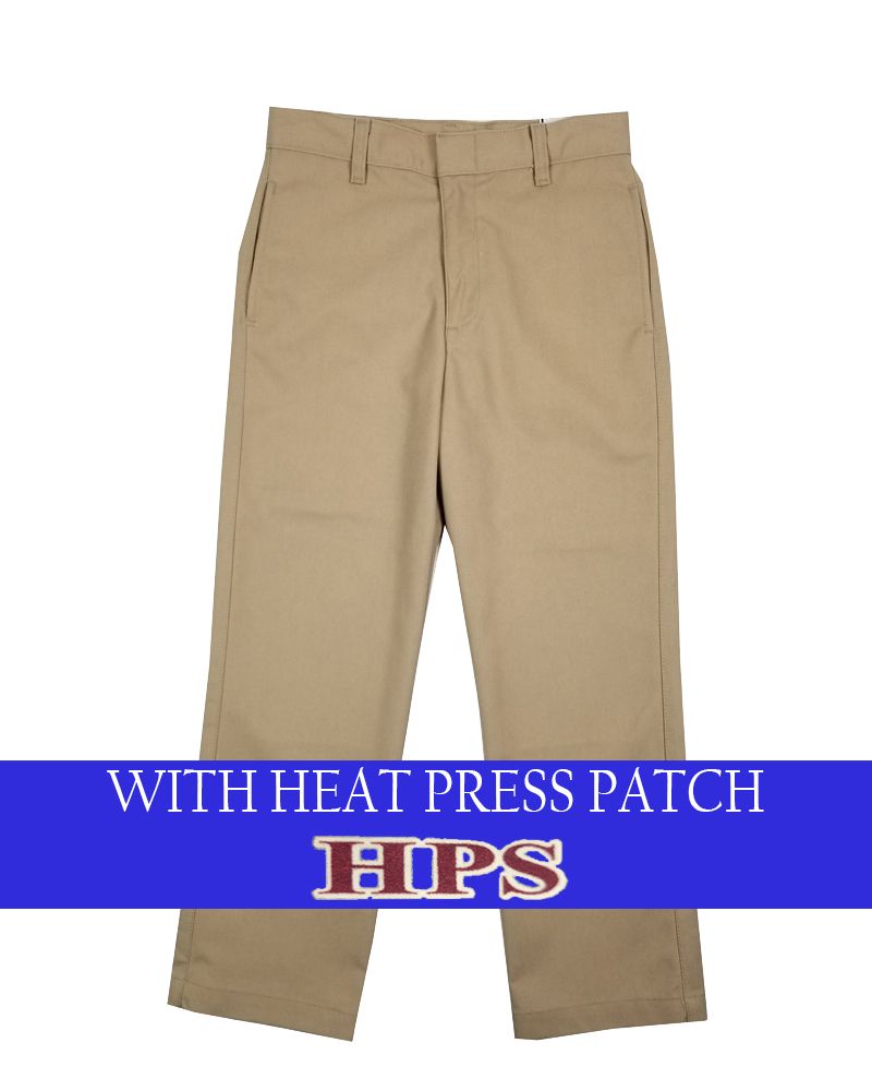 HPS BOY/MENS FLAT FRONT PANTS