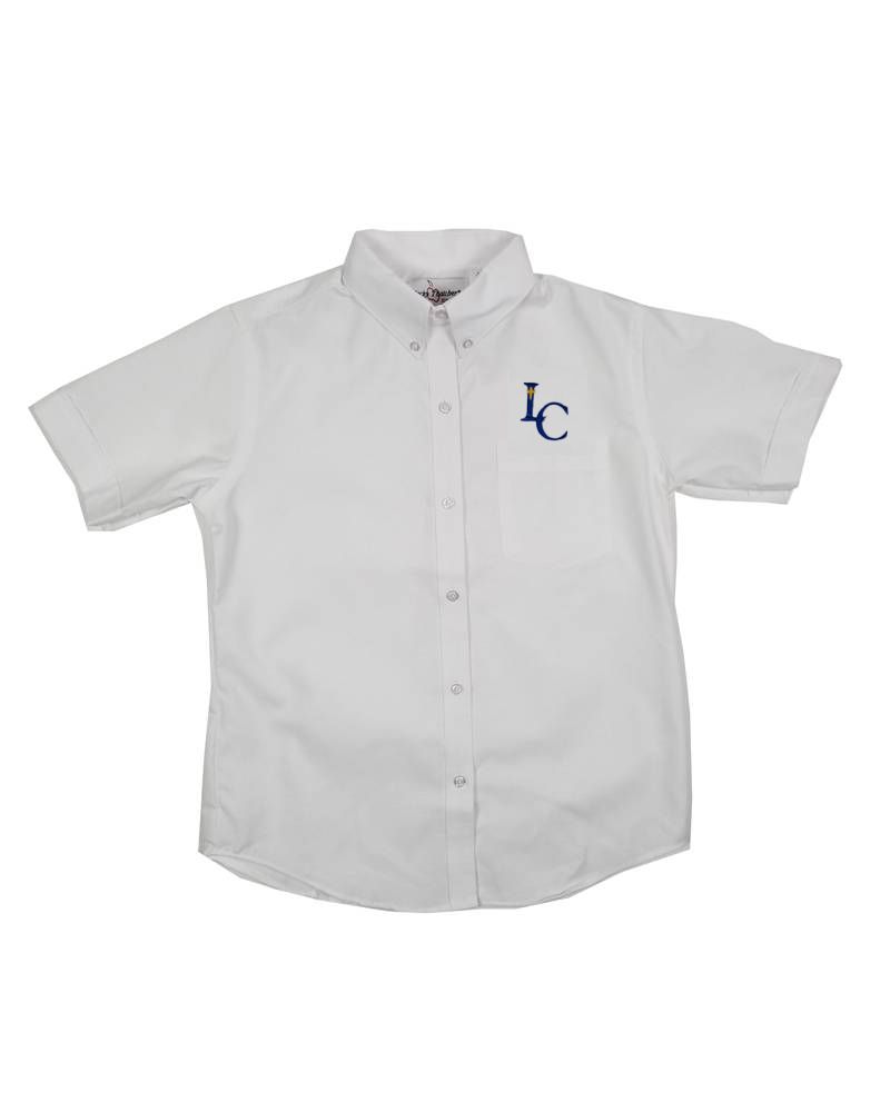 LEHMAN CATHOLIC LADIES SHORT SLEEVE OXFORD