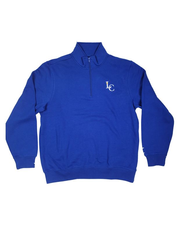 LEHMAN CATHOLIC 1/4 ZIP SWEATSHIRT  