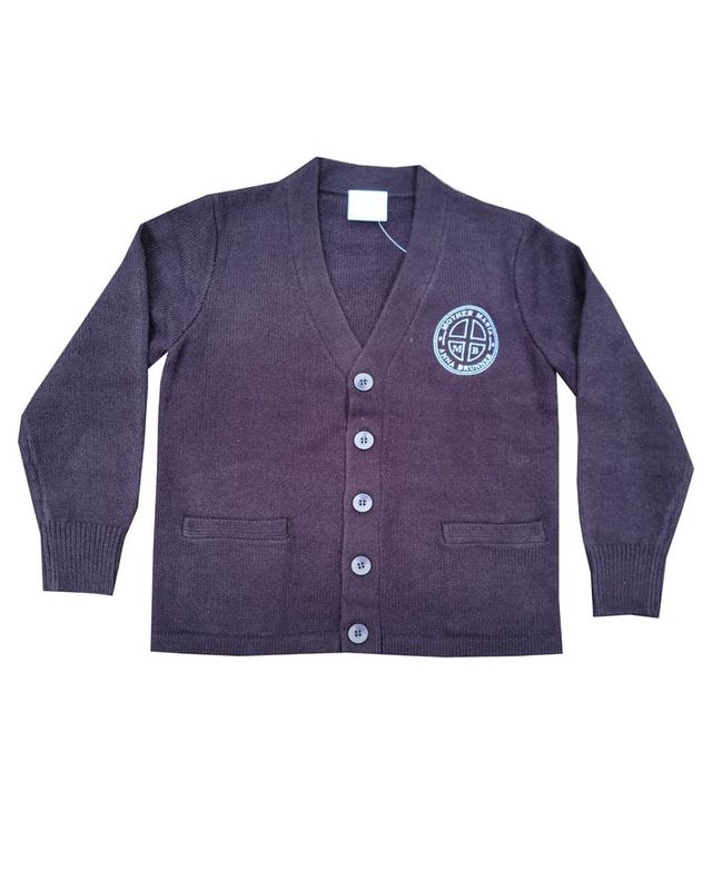BRUNNER CATHOLIC V-NECK CARDIGAN SWEATER