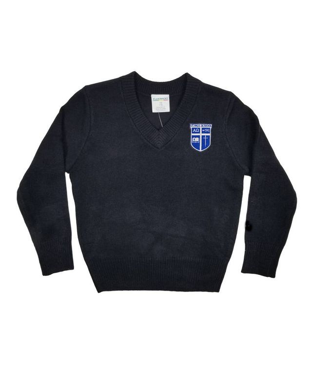 ST. PAUL V-NECK PULLOVER SWEATER