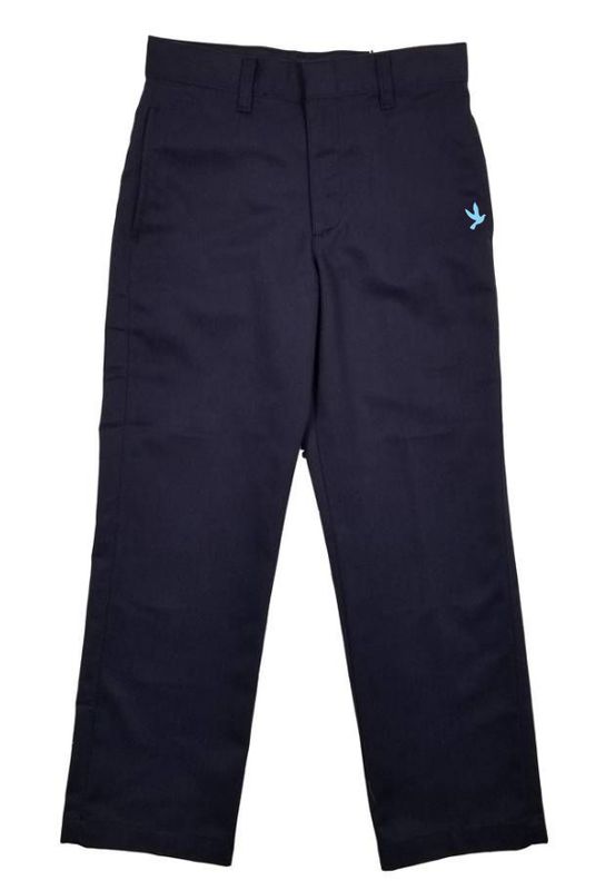 CRISTO REY M.S BOY/MENS FLAT FRONT PANTS NAVY