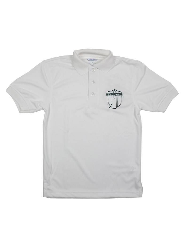 ST. MICHAEL DRY FIT SHORT SLEEVE POLO 