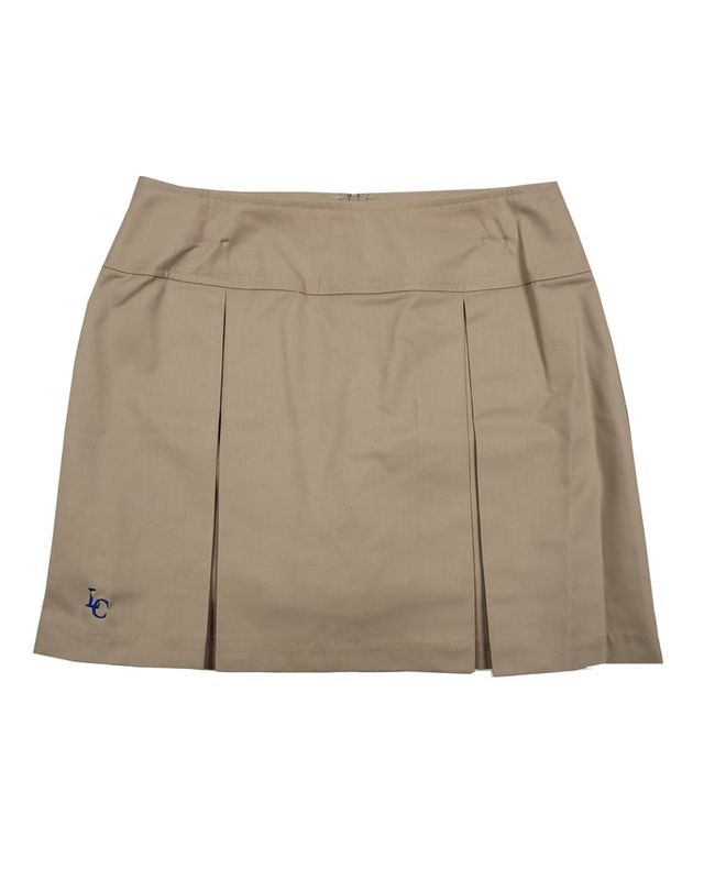 LEHMAN CATHOLIC DROP WAIST SKORT
