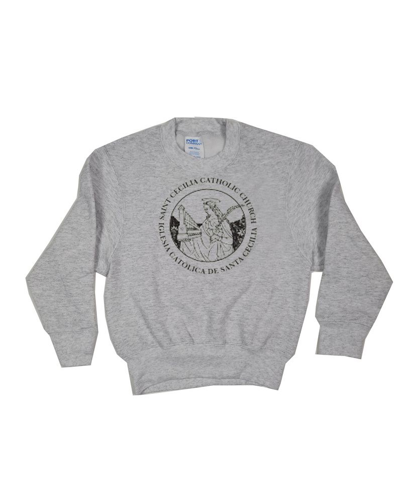 New Logo ST. CECILIA GYM SWEATSHIRT