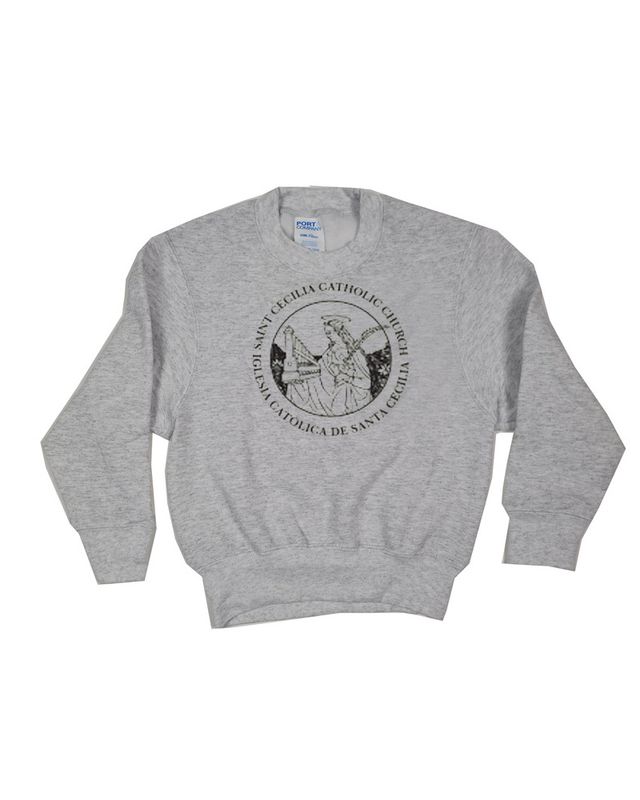 New Logo ST. CECILIA GYM SWEATSHIRT