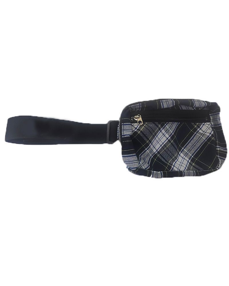 PLAIN FANNY PACK PLAID 80
