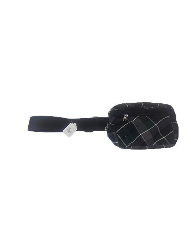 PLAIN FANNY PACK PLAID 75