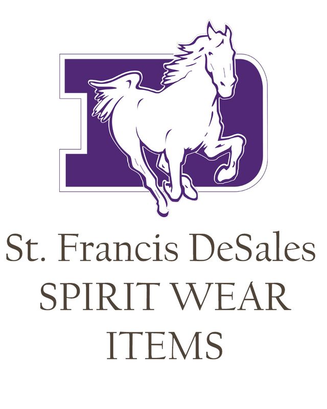 Desales Spirit Wear Items