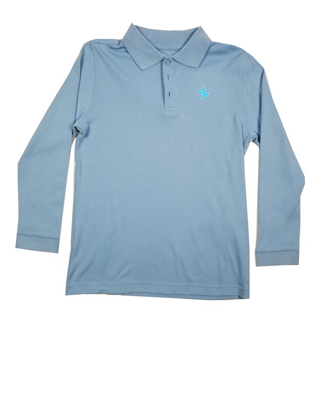 CRISTO REY M.S LONG SLEEVE POLO