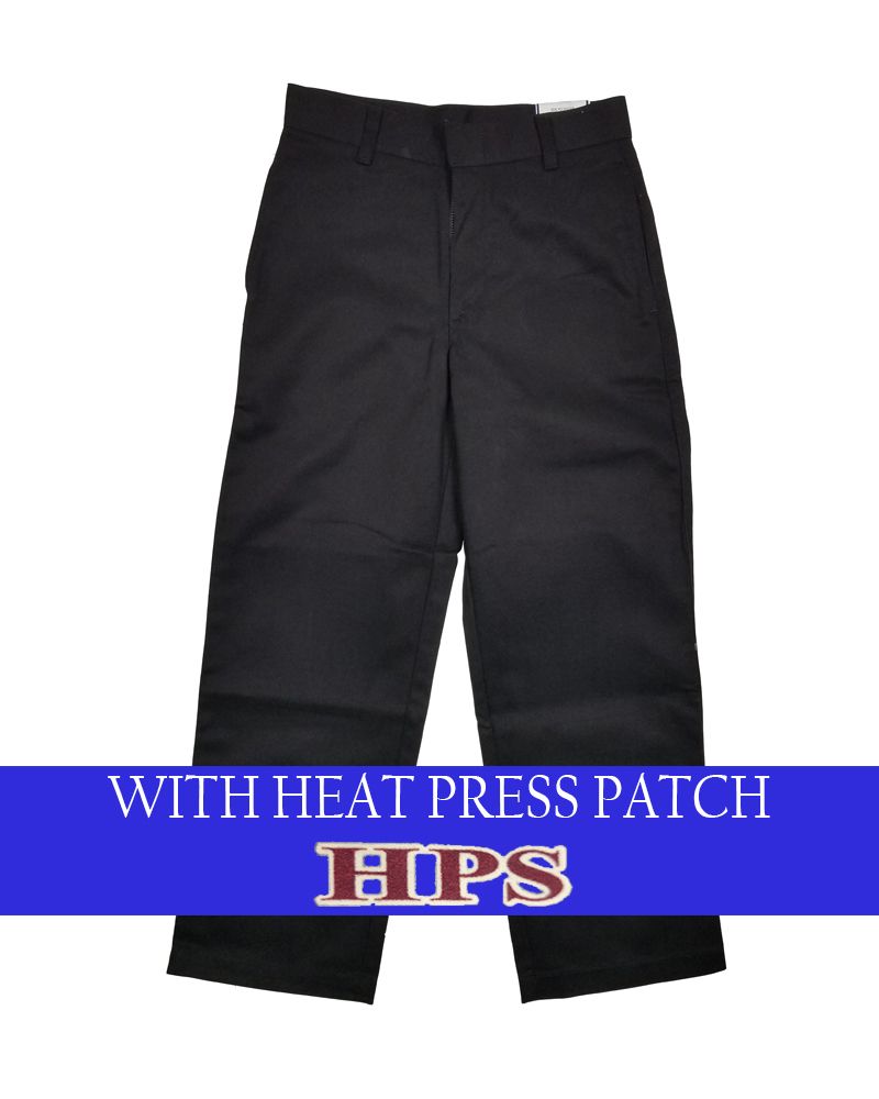 HPS BOY/MENS FLAT FRONT PANTS