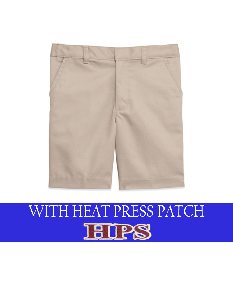 HPS BOYS/MENS FLAT FRONT SHORTS 